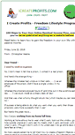 Mobile Screenshot of icreateprofits.com